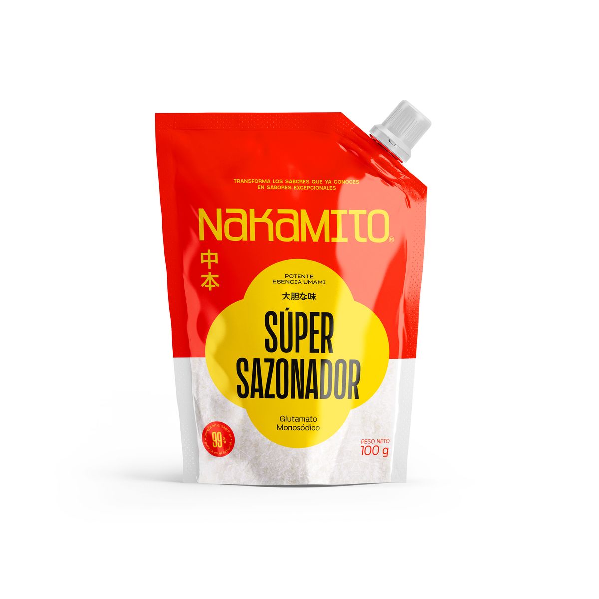 NAKAMITO - Glutamato Monosódico Bolsa 100 g