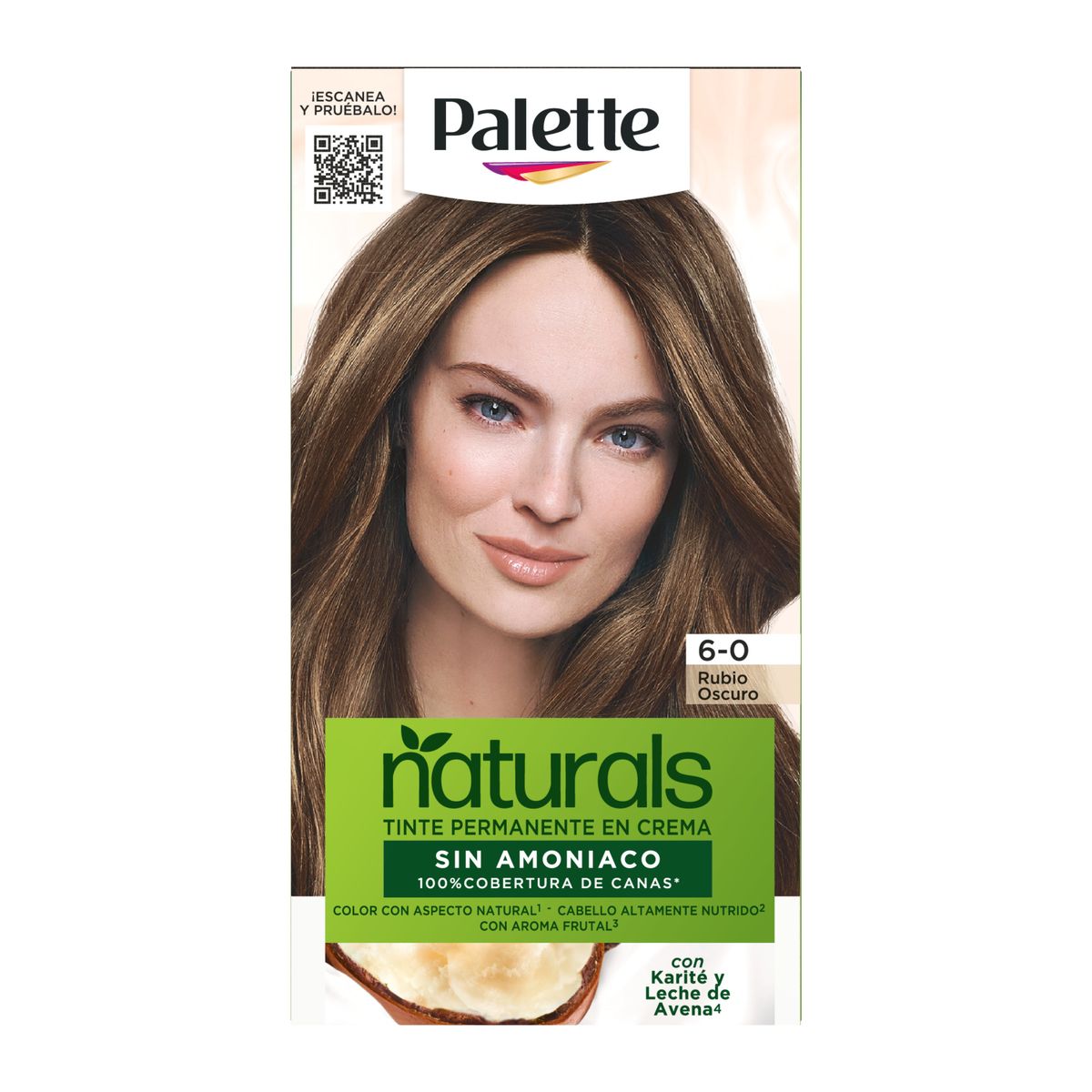 PALETTE NATURALS - Tinte Palette Natur Sin Amoniaco Rubio Oscuro