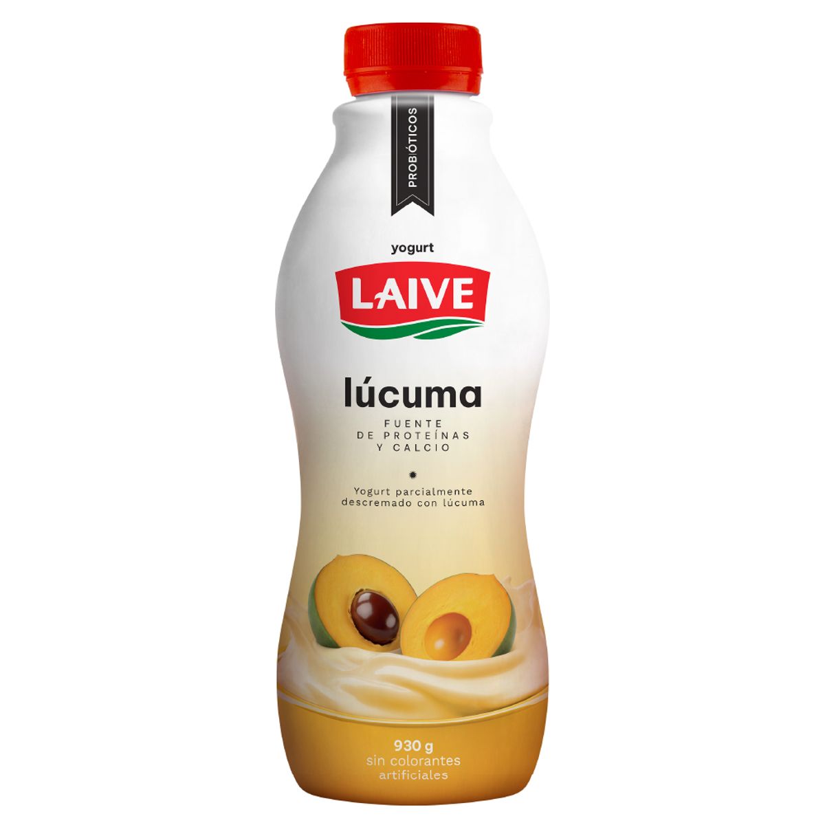 LAIVE - Yogurt Laive Probiótico Lúcuma Botella 930 g