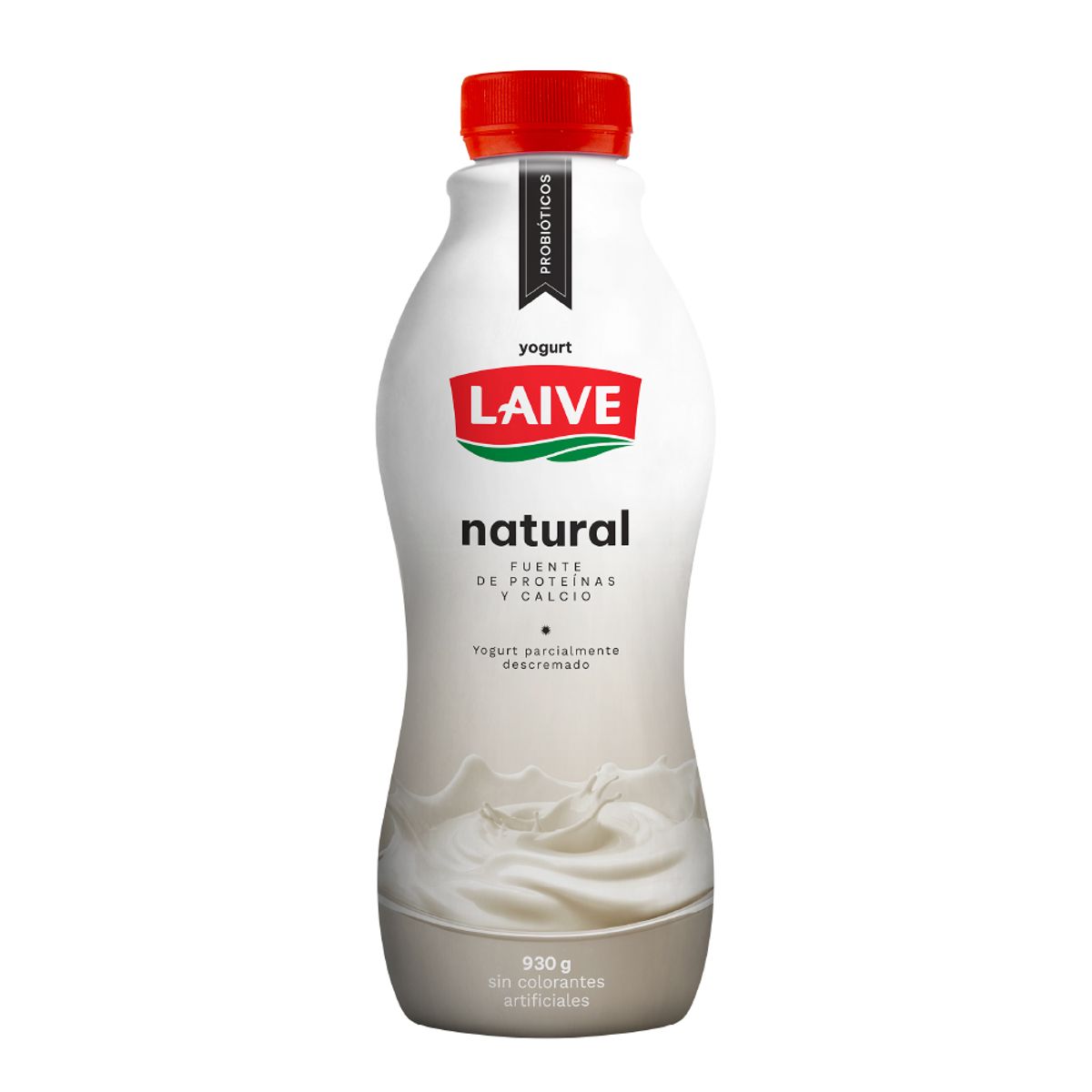 LAIVE - Yogurt Laive Probiótico Natural Botella 930 g