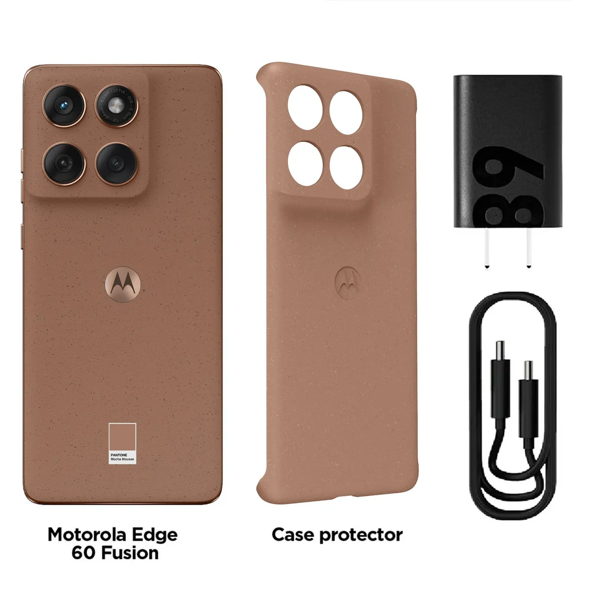 MOTOROLA - Smartphone Motorola Edge 60 Fusion 8+256 Marron