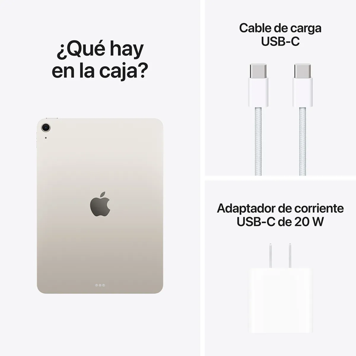 APPLE - Ipad Air 11 M3 128 GB Blanco Estelar