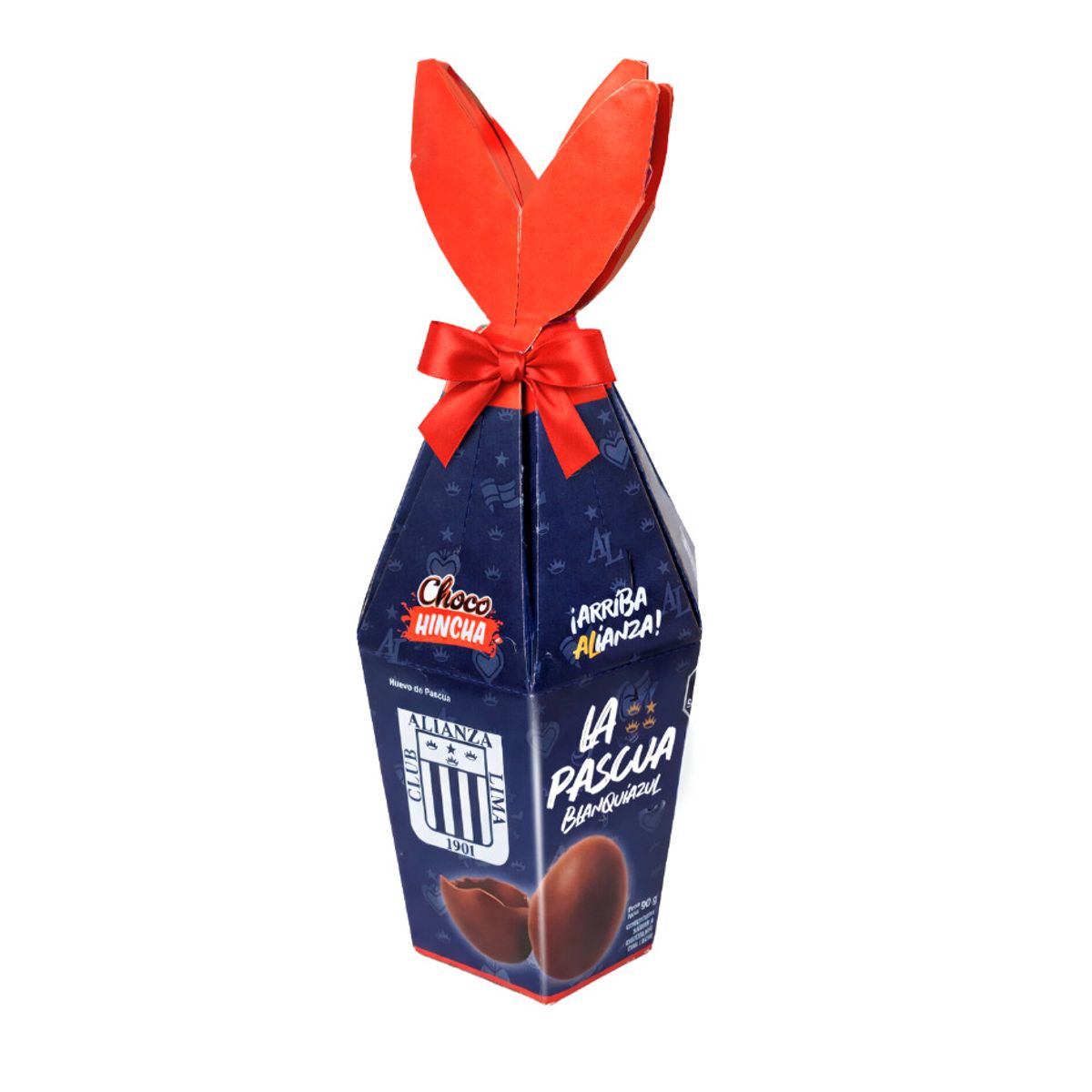 CHOCO HINCHA - Huevo de Pascua Chocolate Alianza Lima Empaque 90 g