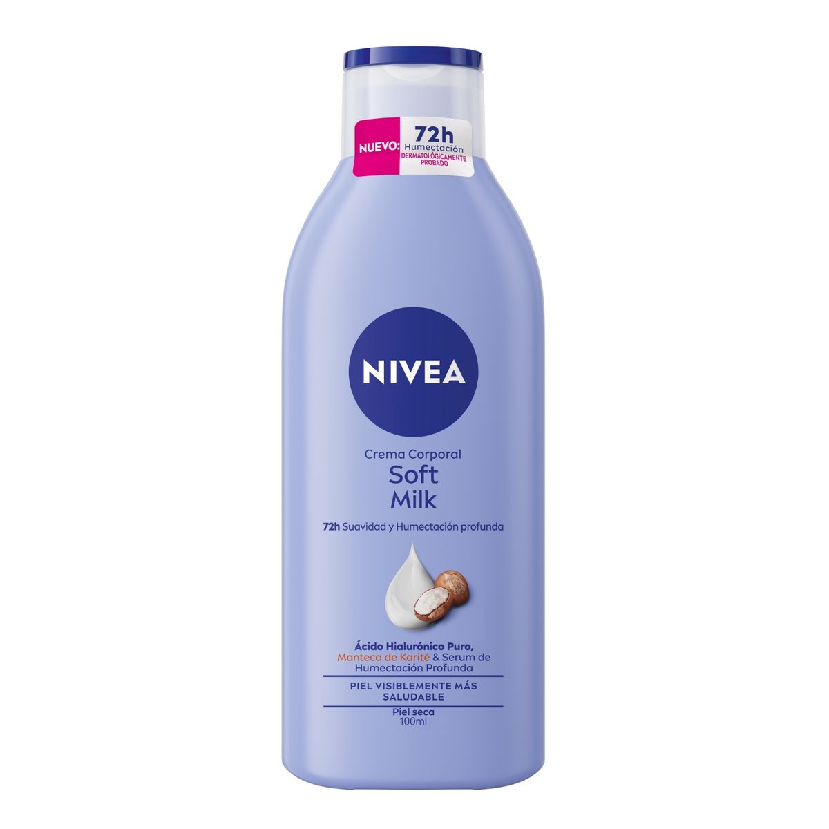 NIVEA - Loción Corporal Nivea Body Soft Milk Envase 100 mL