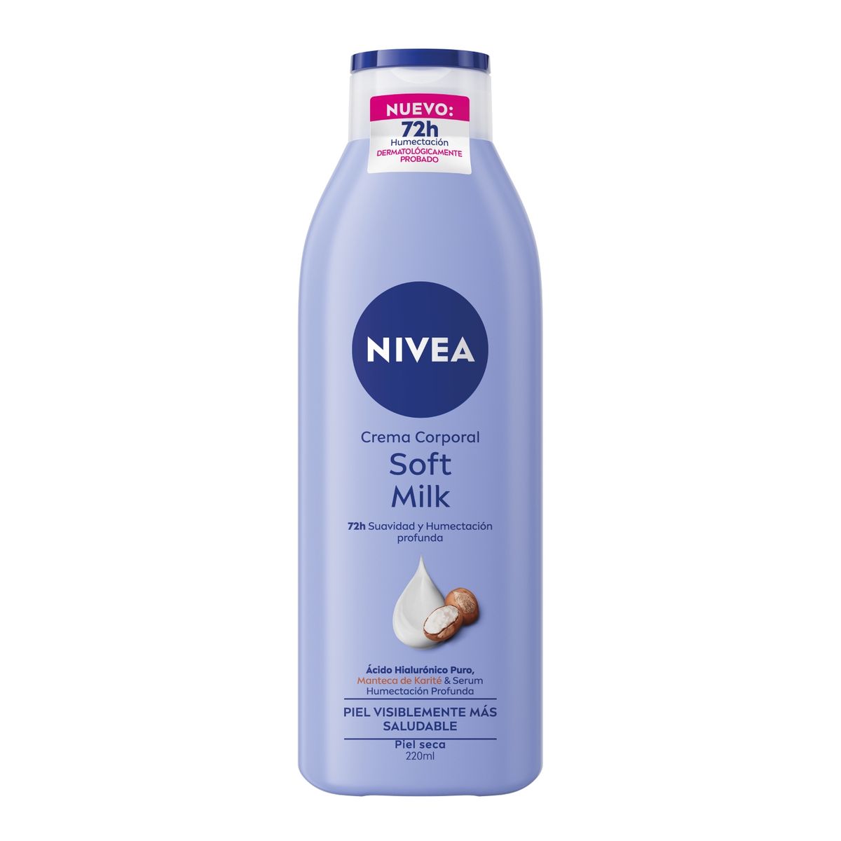 NIVEA - Loción Corporal Nivea Body Soft Milk Envase 220 mL