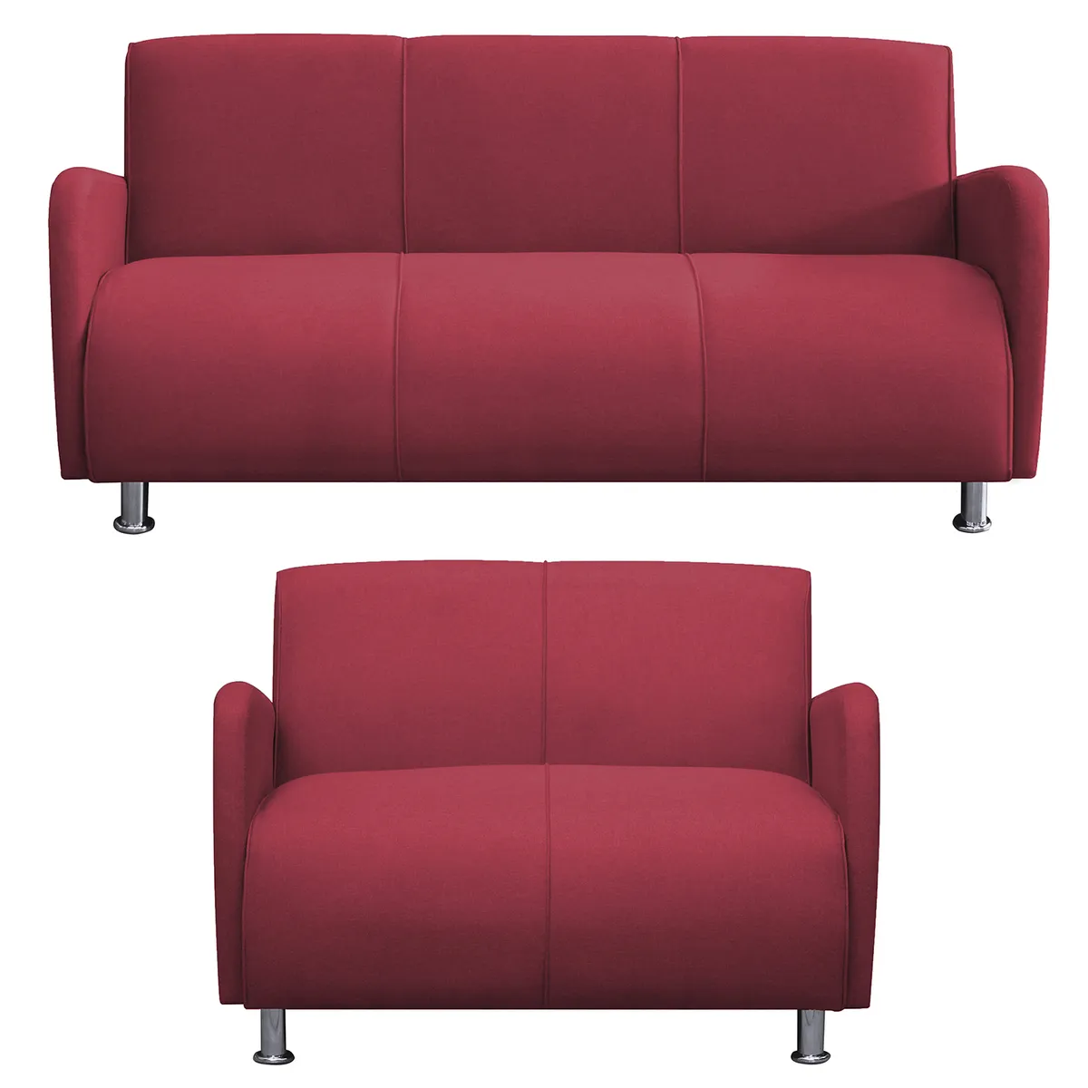 CASABELLA - JUEGO DE SALA 32 NAVIA ROJO