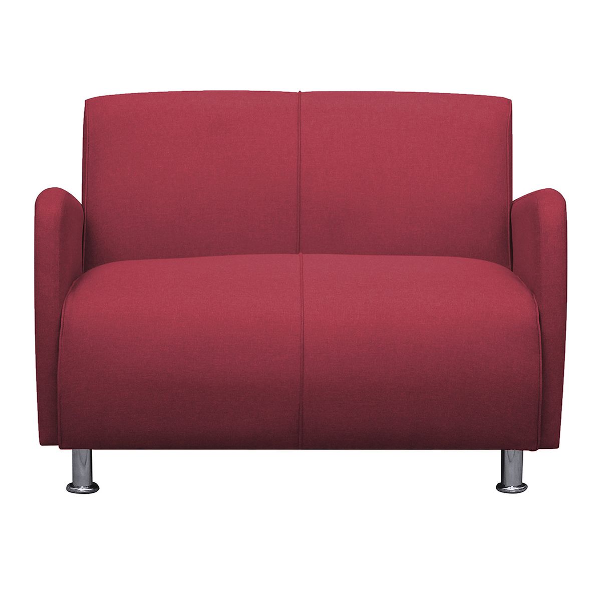 CASABELLA - Sofá 2 Cuerpos Navia Rojo