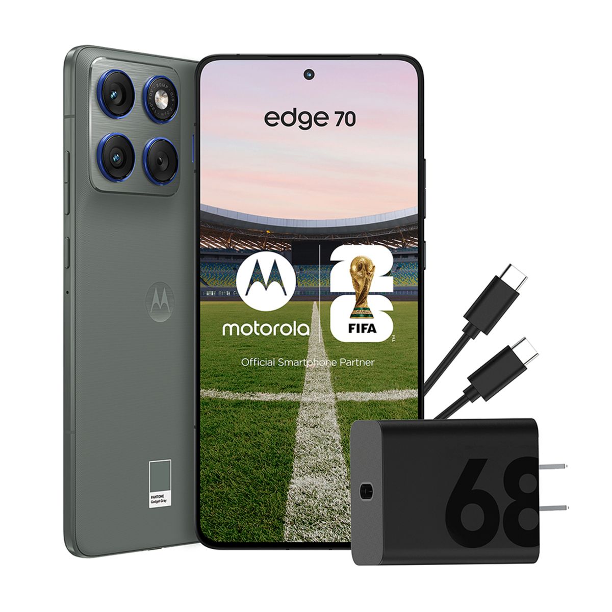 MOTOROLA - Smartphones Motorola Edge 70 12+512 Gris