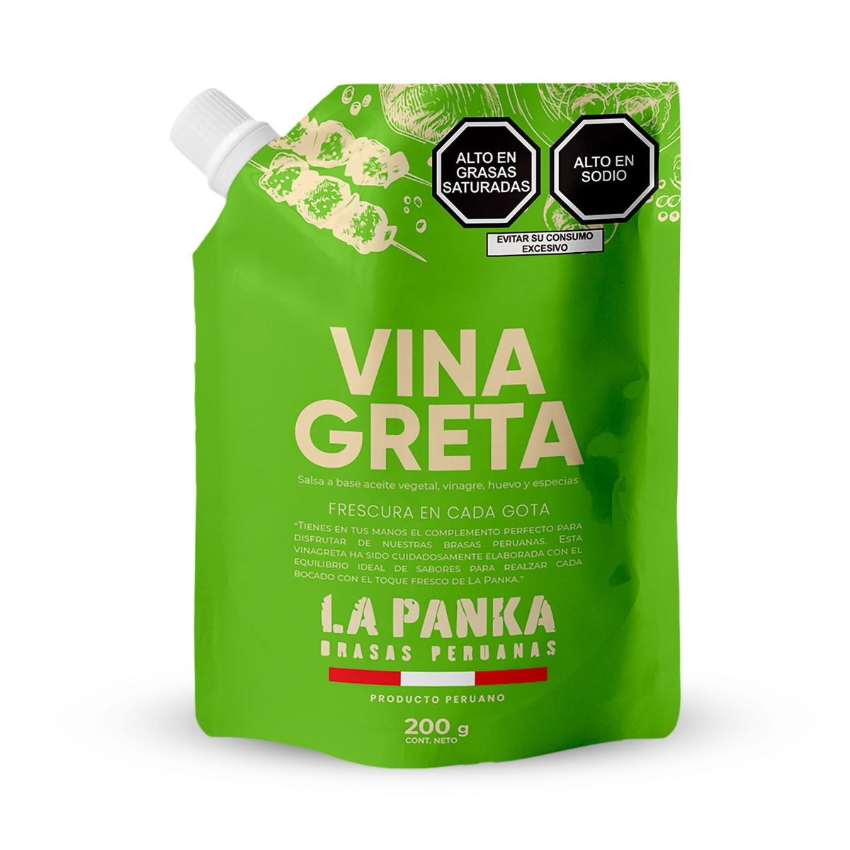 LA PANKA - Vinagreta La Panka Doypack 200 g
