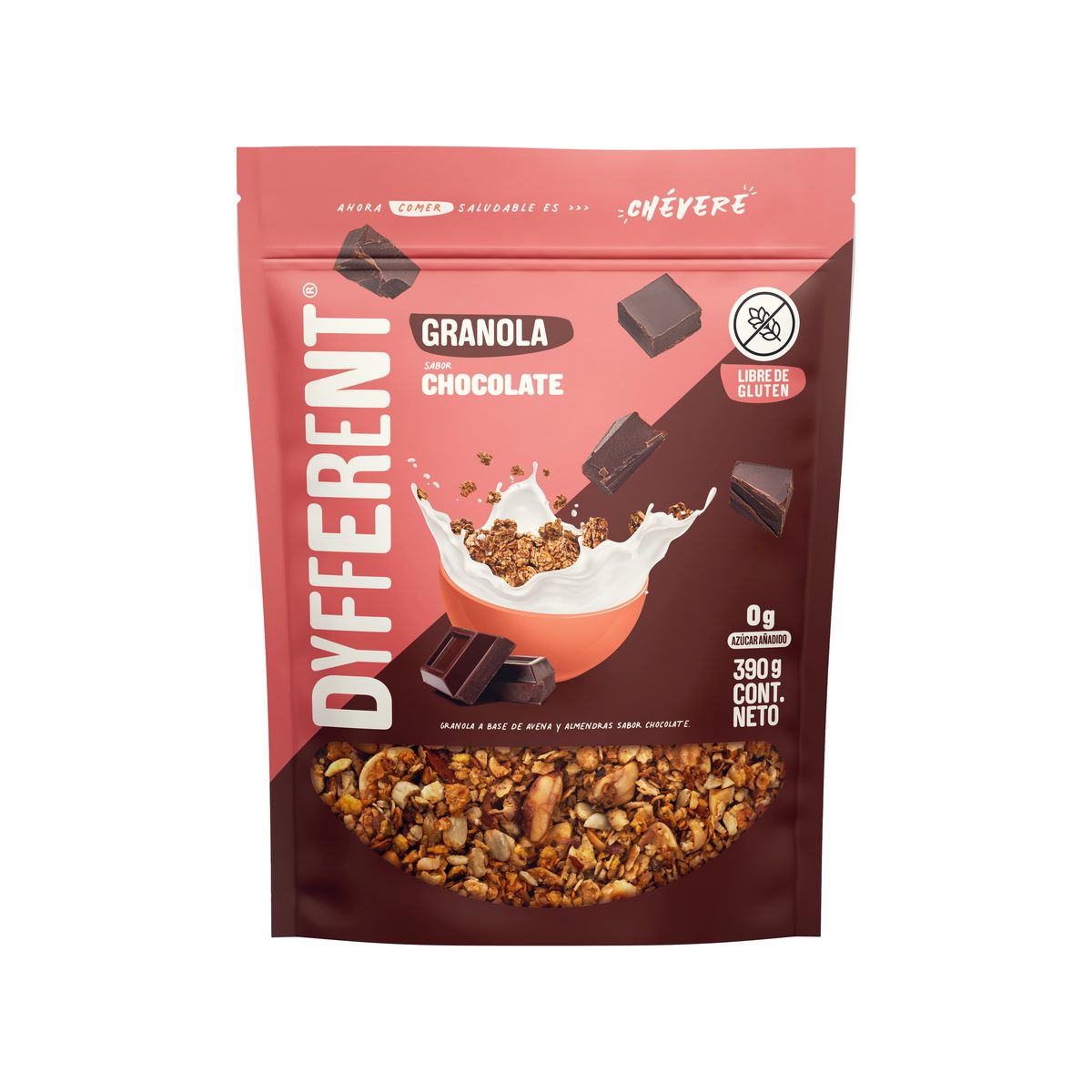 DYFFERENT - Granola Dyfferent Chocolate Doypack 390 g