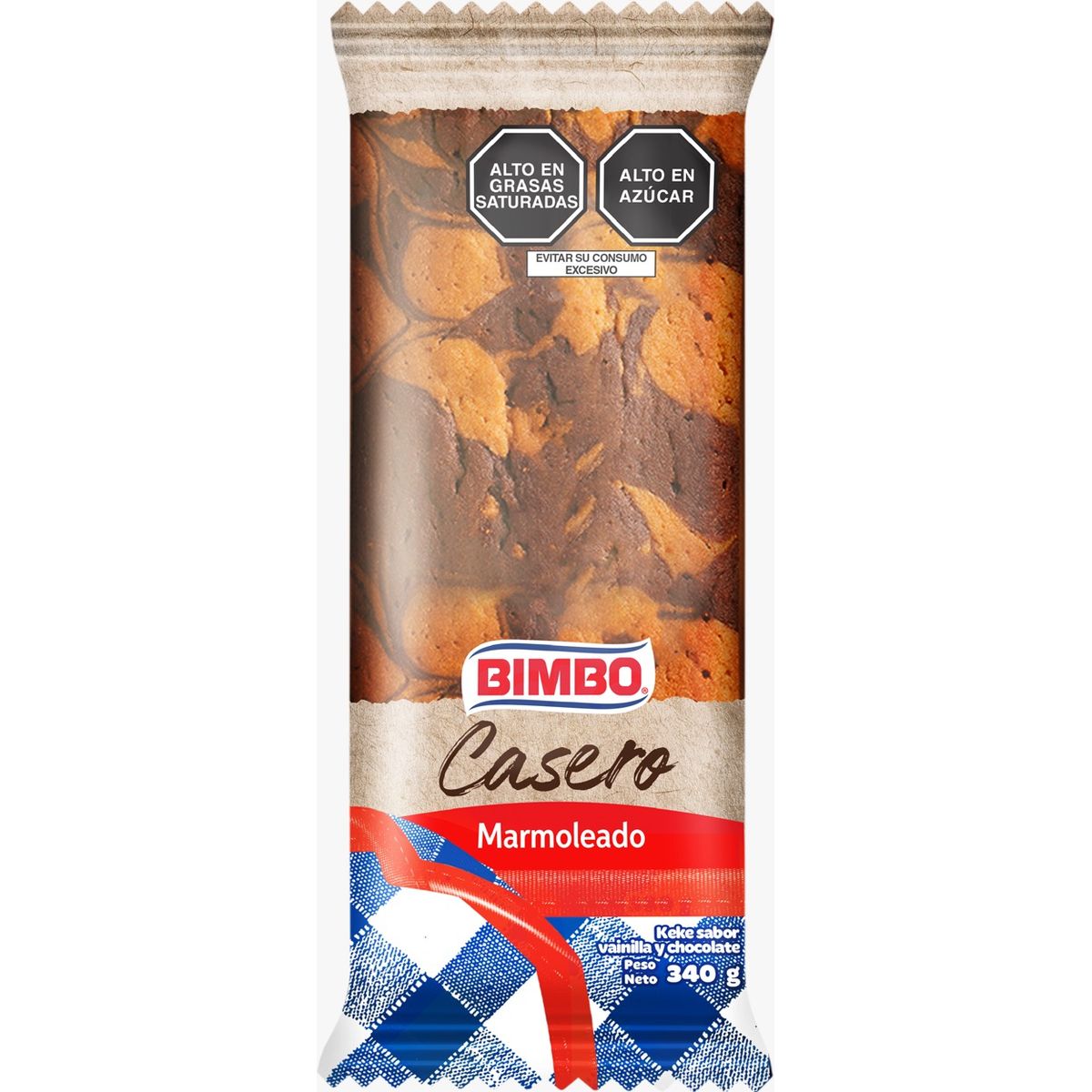 BIMBO - Keke Casero Marmoleado Bimbo Bolsa 340 g
