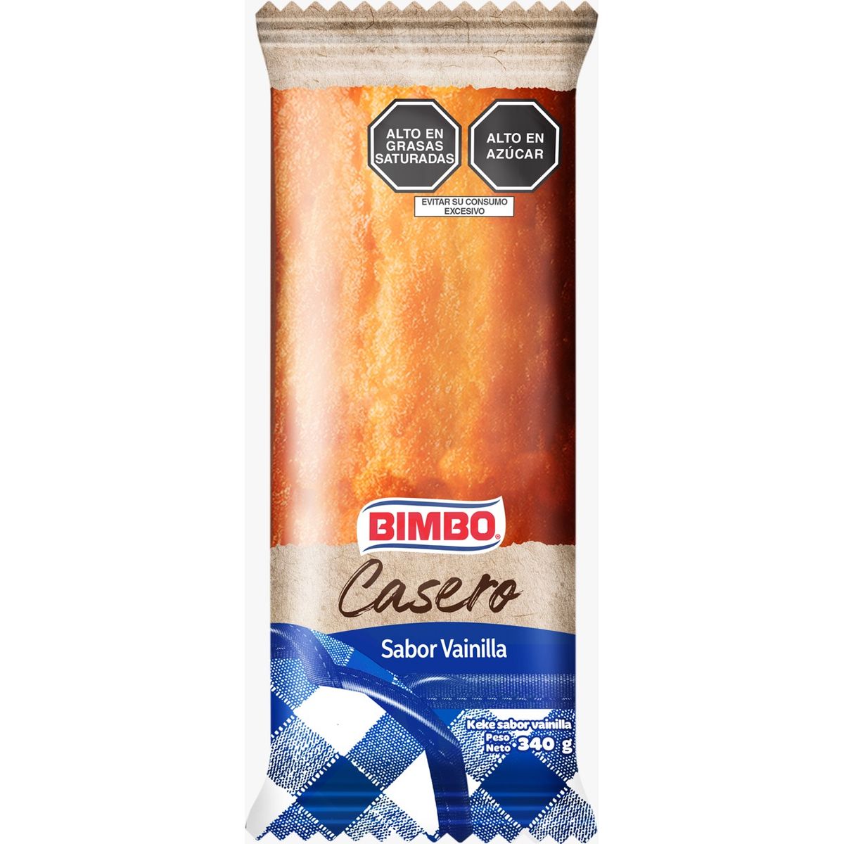 BIMBO - Keke Casero Vainilla Bimbo Bolsa 340 g