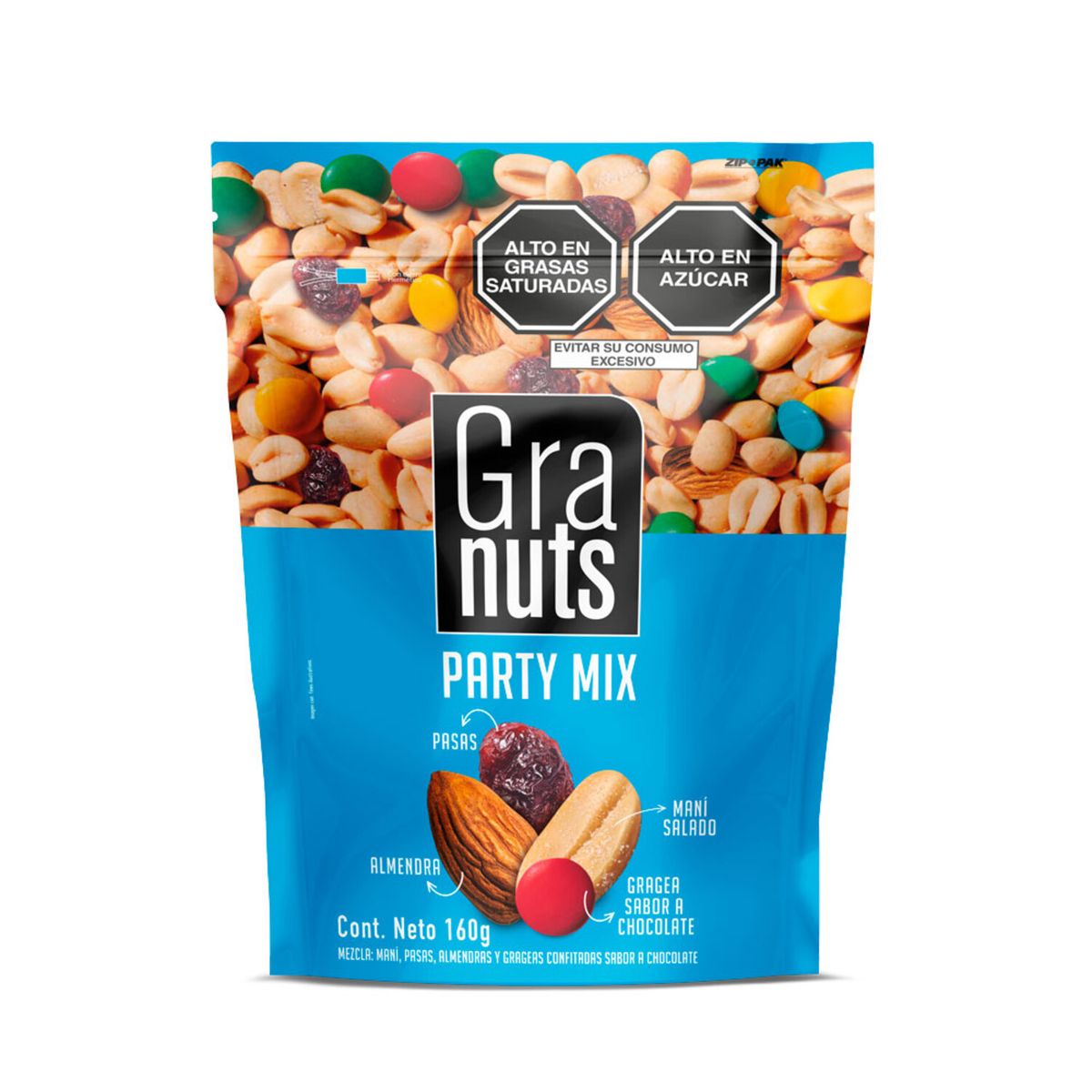 GRANUTS - Granuts Party Mix Bolsa 160 g