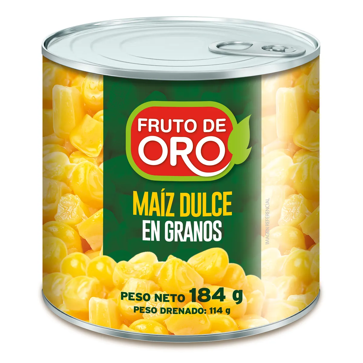 FRUTO DE ORO - Maíz Dulce Fruto de Oro Lata 184 g