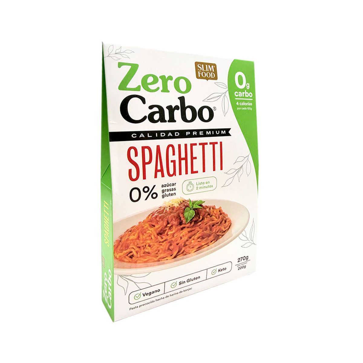 ZERO CARBO - Spaghetti Konjac Zerocarbo Caja 270 g