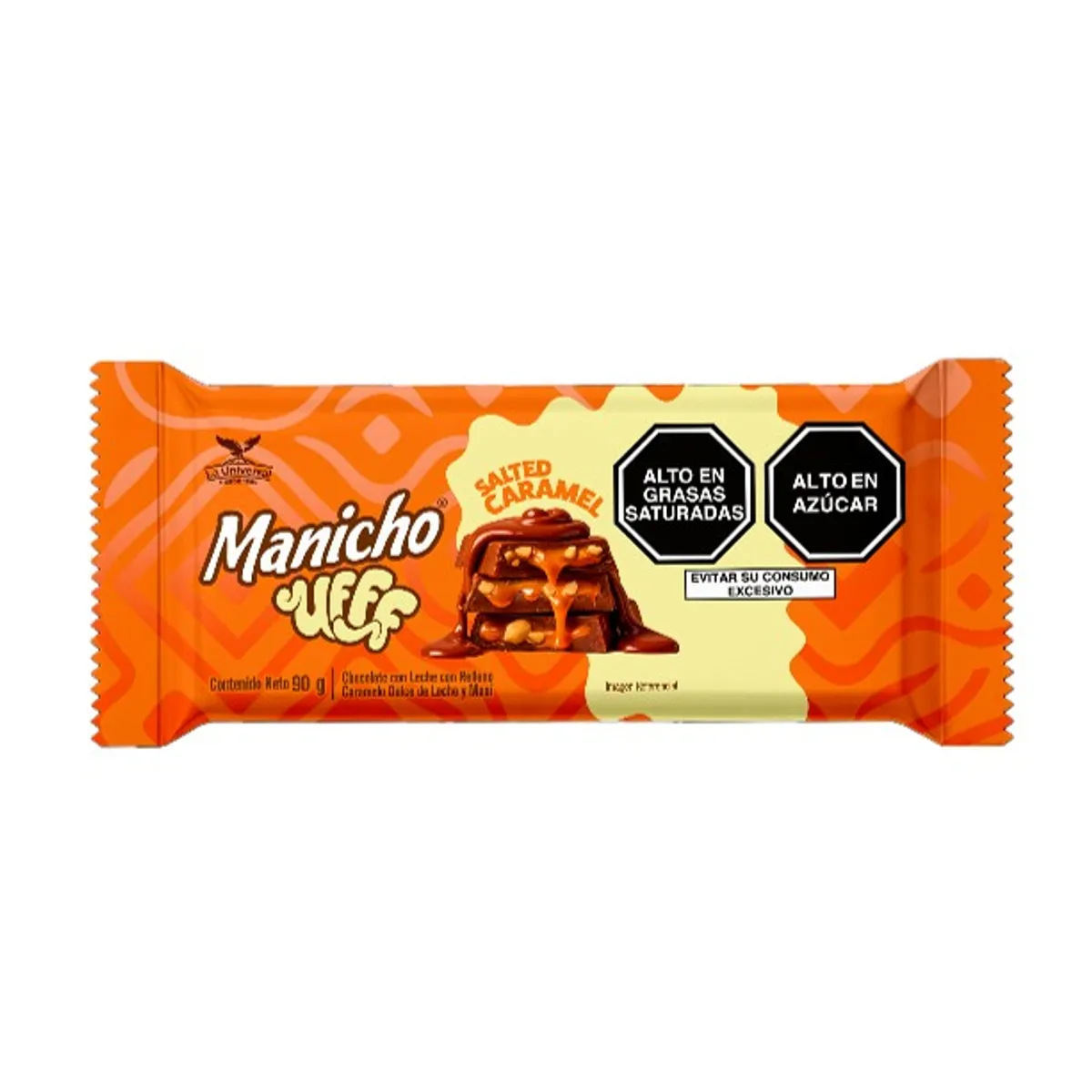  - Chocolate Manicho Ufff Salted Caramel Empaque 90 g