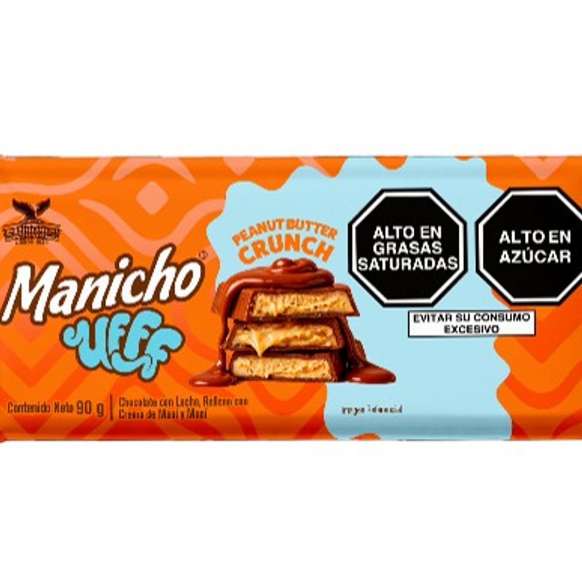  - Chocolate Manicho Ufff Peanut Butter Crunch Empaque 90 g