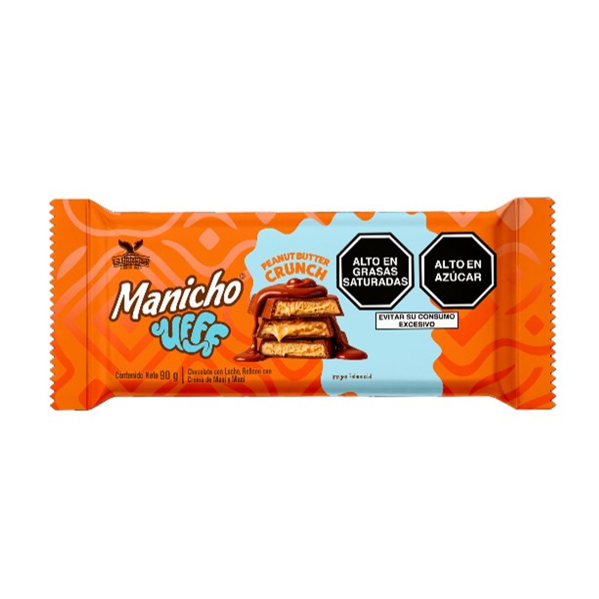  - Chocolate Manicho Ufff Peanut Butter Crunch Empaque 90 g