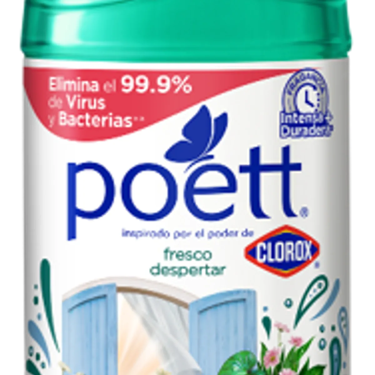 POETT - Limpiador Poett Fresco Despertar Botella 1.8 L