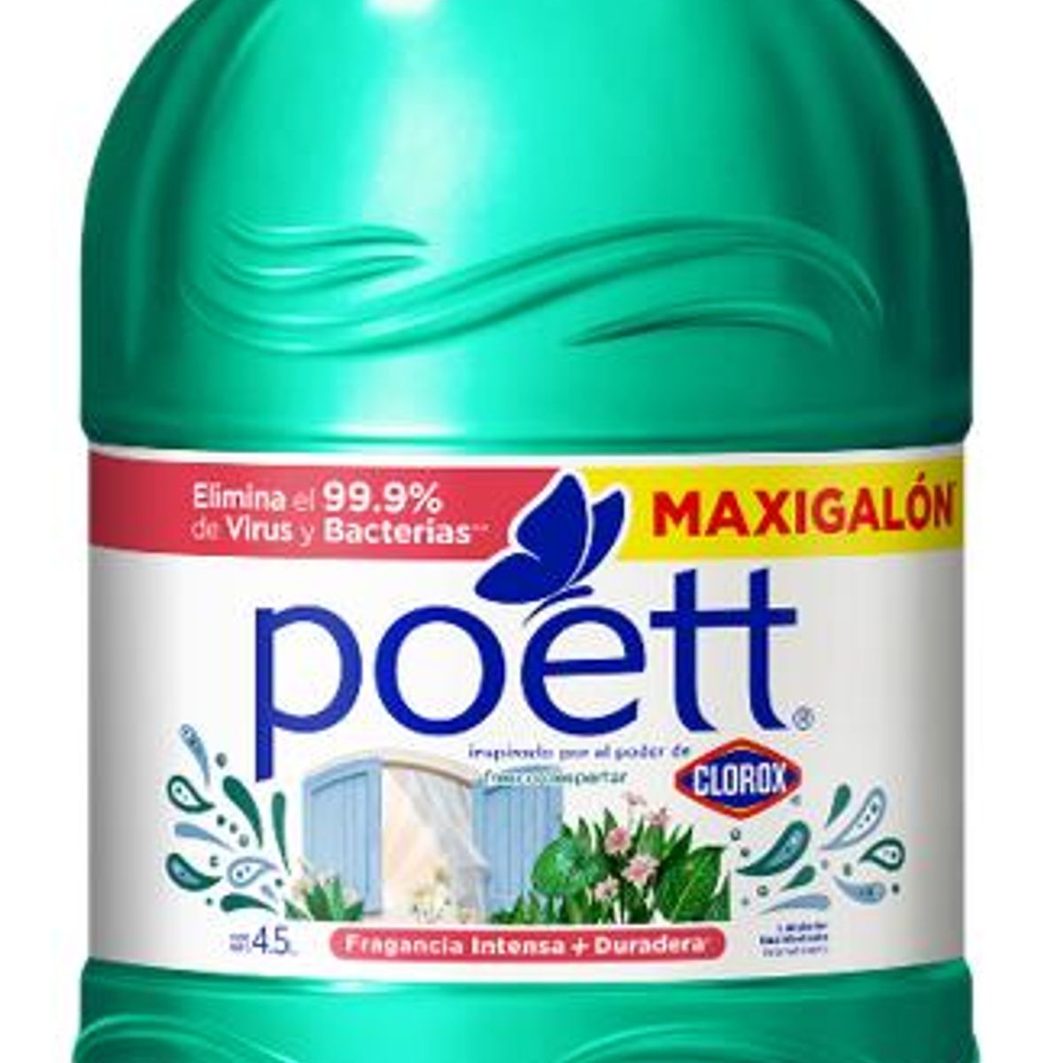 POETT - Limpiador Poett Fresco Despertar Botella 4.5 L