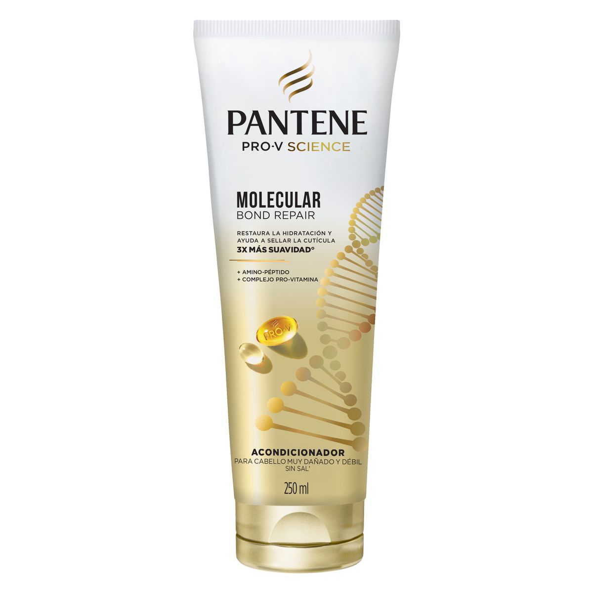 PANTENE - Acondicionador Pantene Reparación Molecular Envase 250 mL