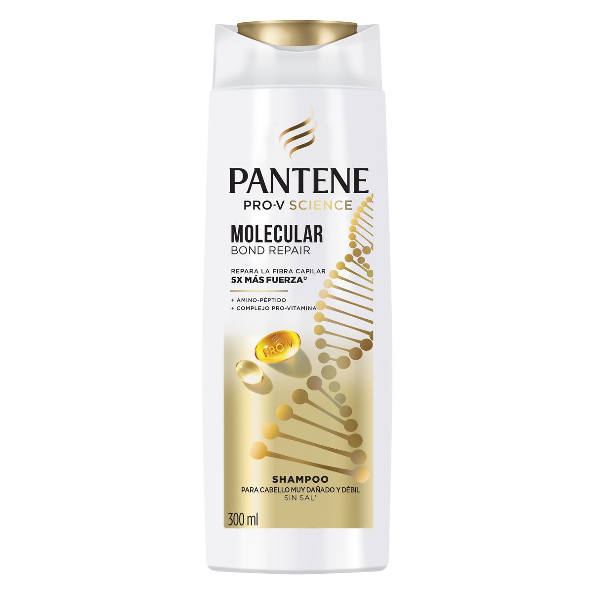 PANTENE - Shampoo Pantene Reparación Molecular Envase 300 mL