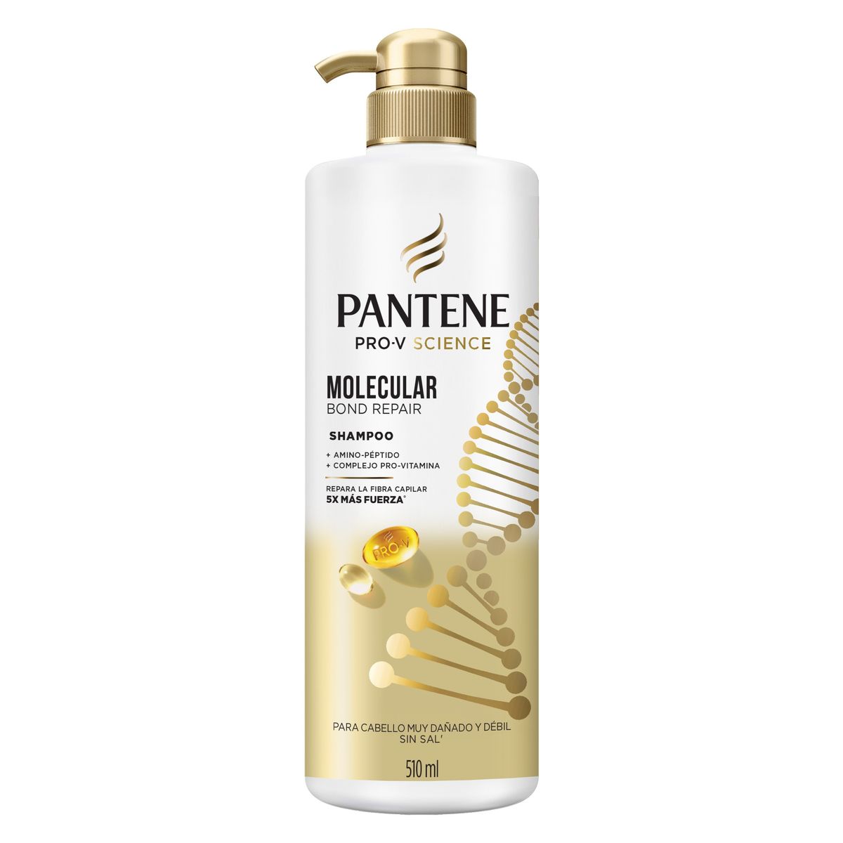 PANTENE - Shampoo Pantene Reparación Molecular Envase 510 mL