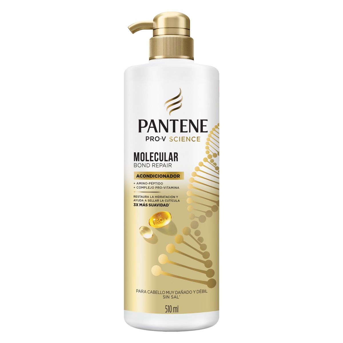 PANTENE - Acondicionador Pantene Reparación Molecular Envase 510 mL