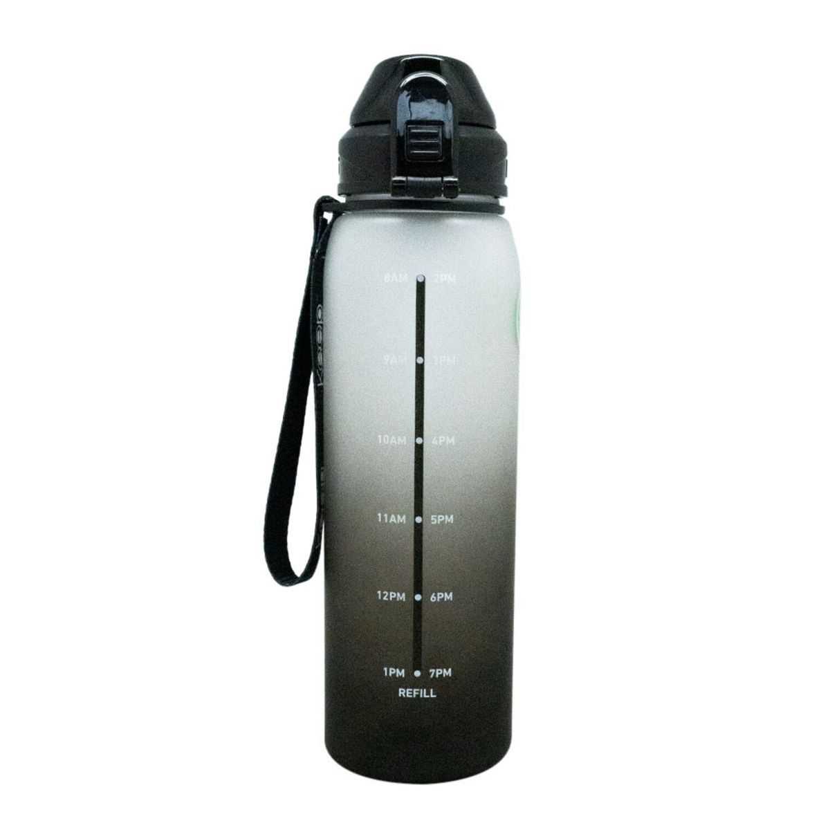 KEEP - Botella Medidas Keep Rubber Negro 1L