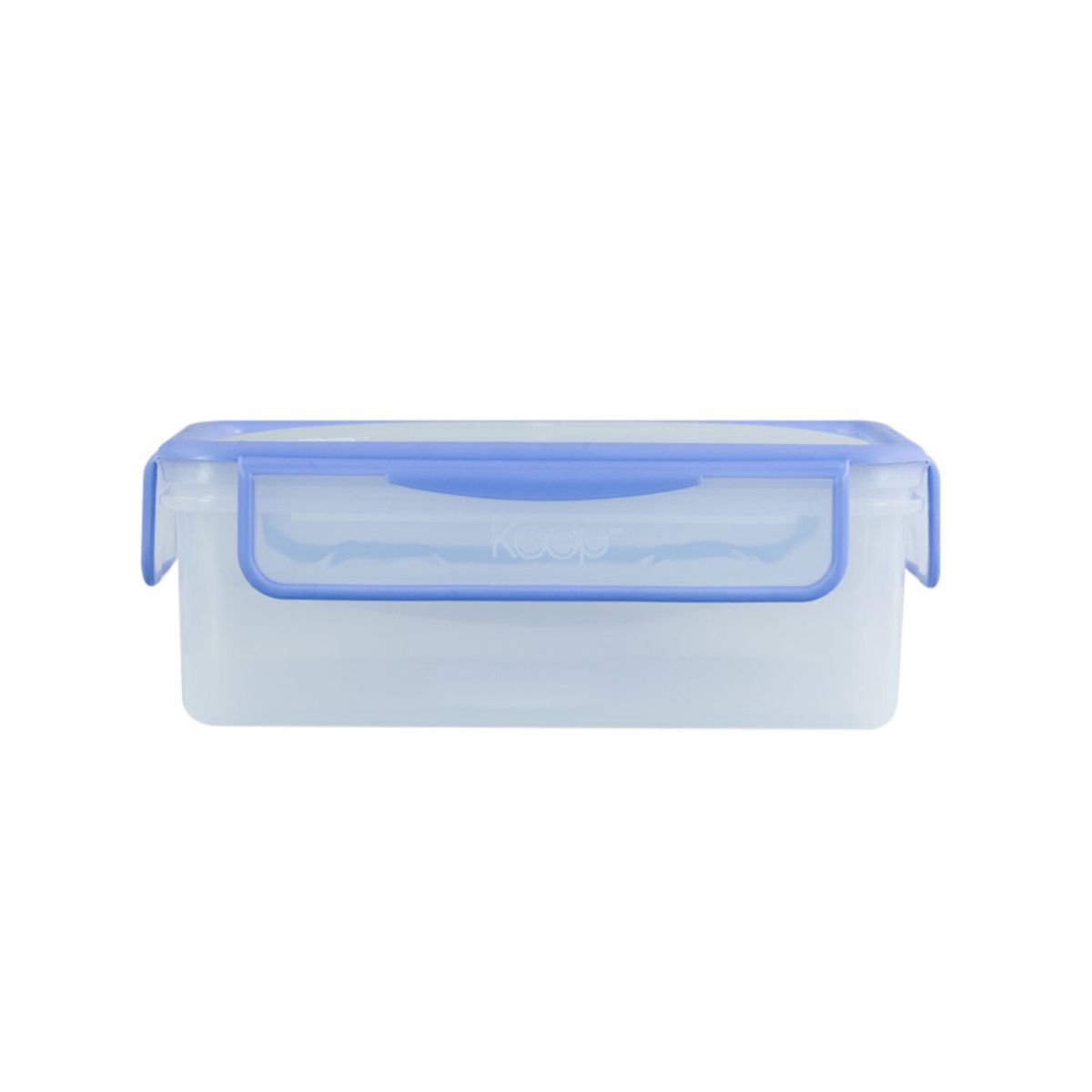 KEEP - Hermético Keep Plástico Rectangular Celeste 1000mL