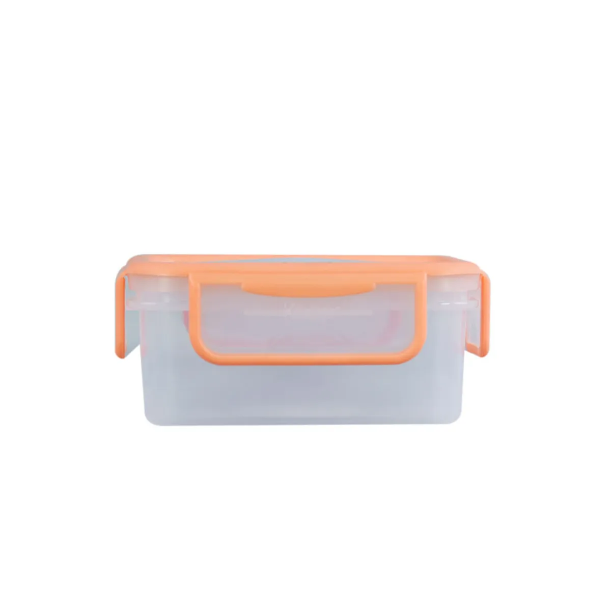 KEEP - Hermético Keep Plástico Cuadrado Naranja 600mL