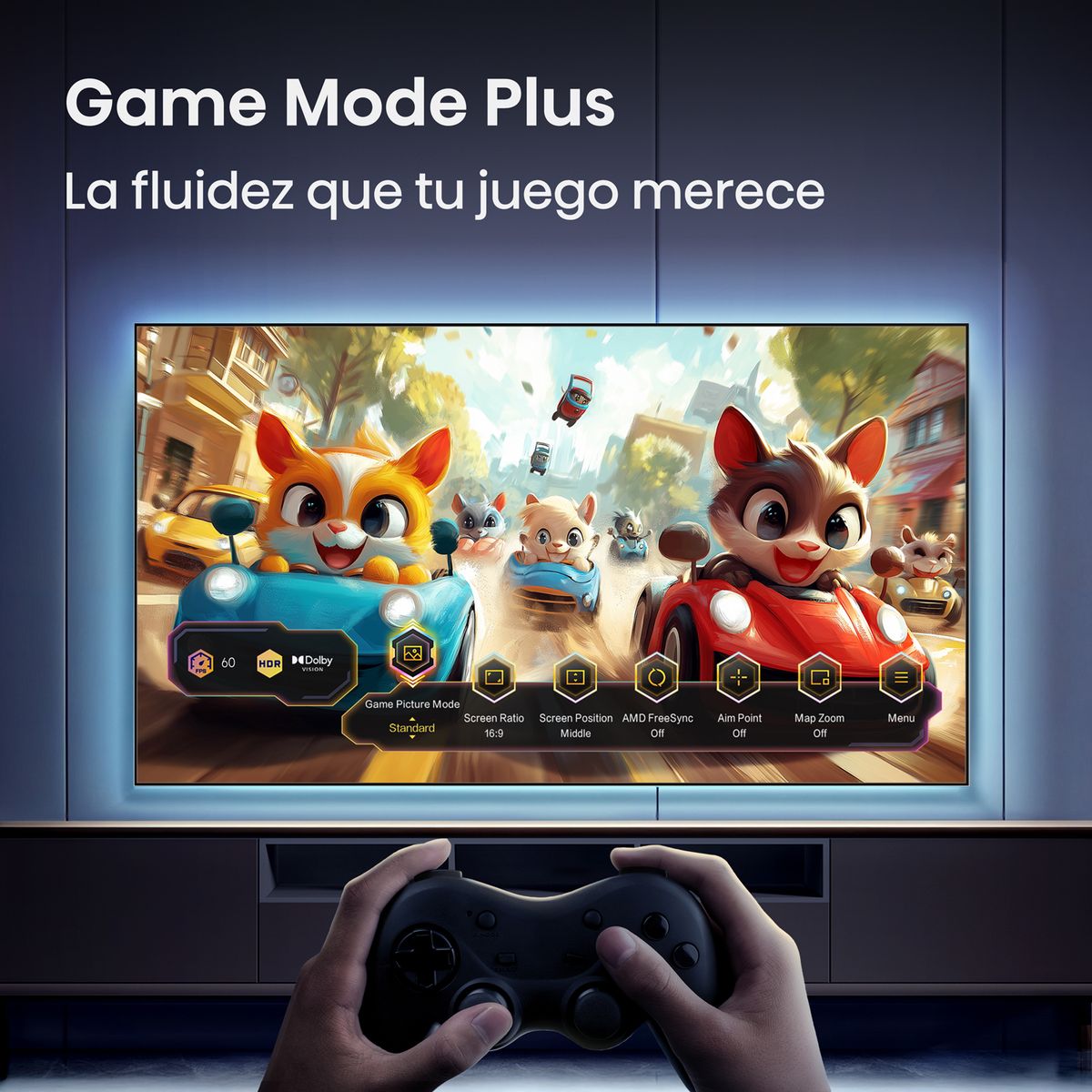 HISENSE - Televisor Hisense 65'' QLED UHD 4K