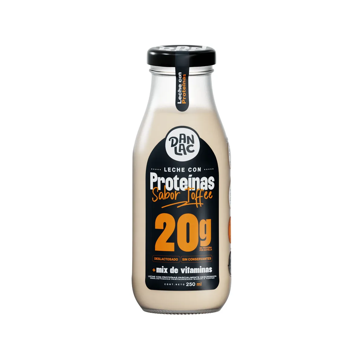 DANLAC - Leche con Proteínas Danlac Toffee Botella 250 mL