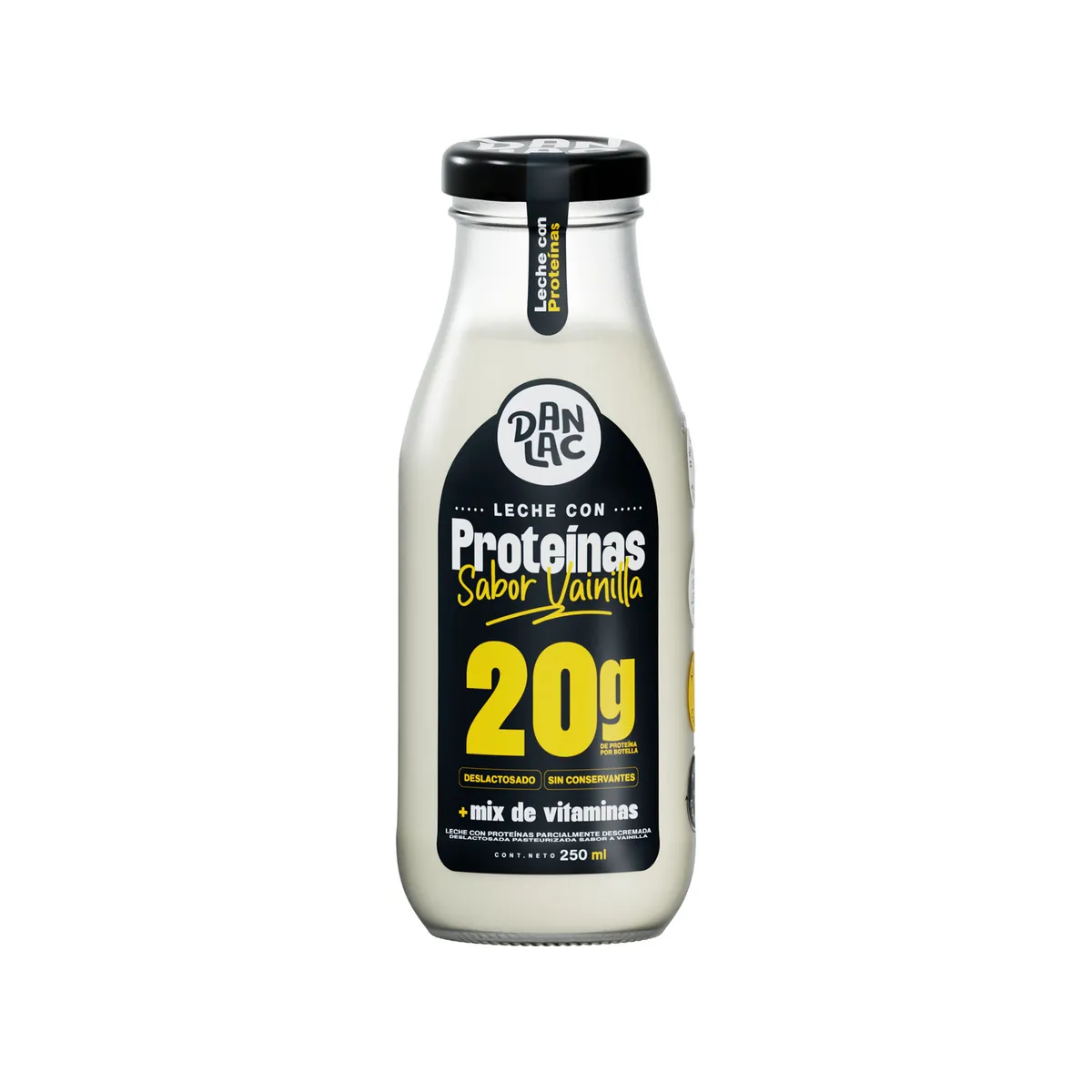 DANLAC - Leche con Proteínas Danlac Vainilla Botella 250 mL