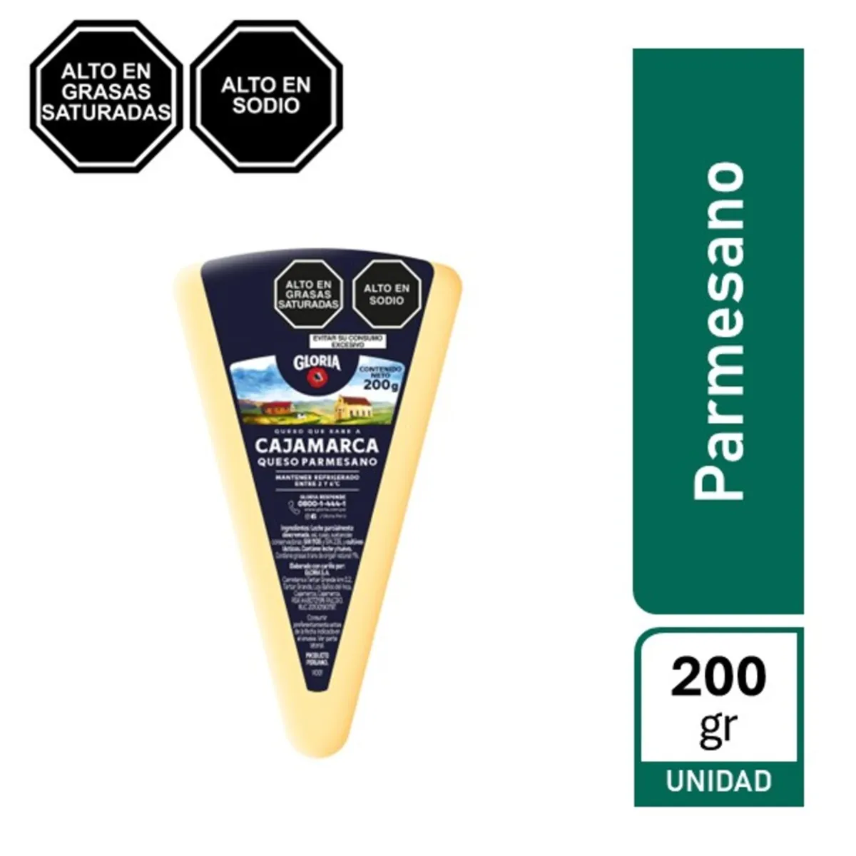 GLORIA - Queso Parmesano Gloria Empaque 200 g