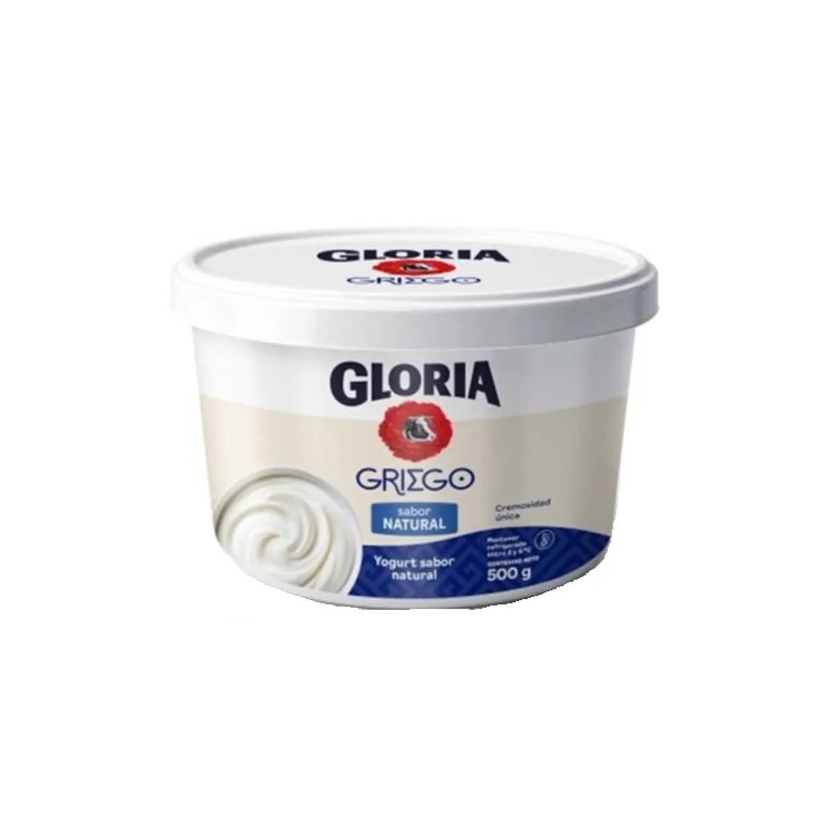 GLORIA - Yogurt Griego Gloria Natural Pote 500 g