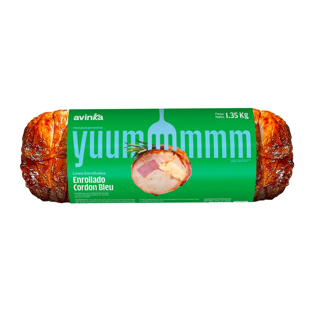 AVINKA - Enrollado Cordon Bleu Avinka Empaque 1.35 Kg