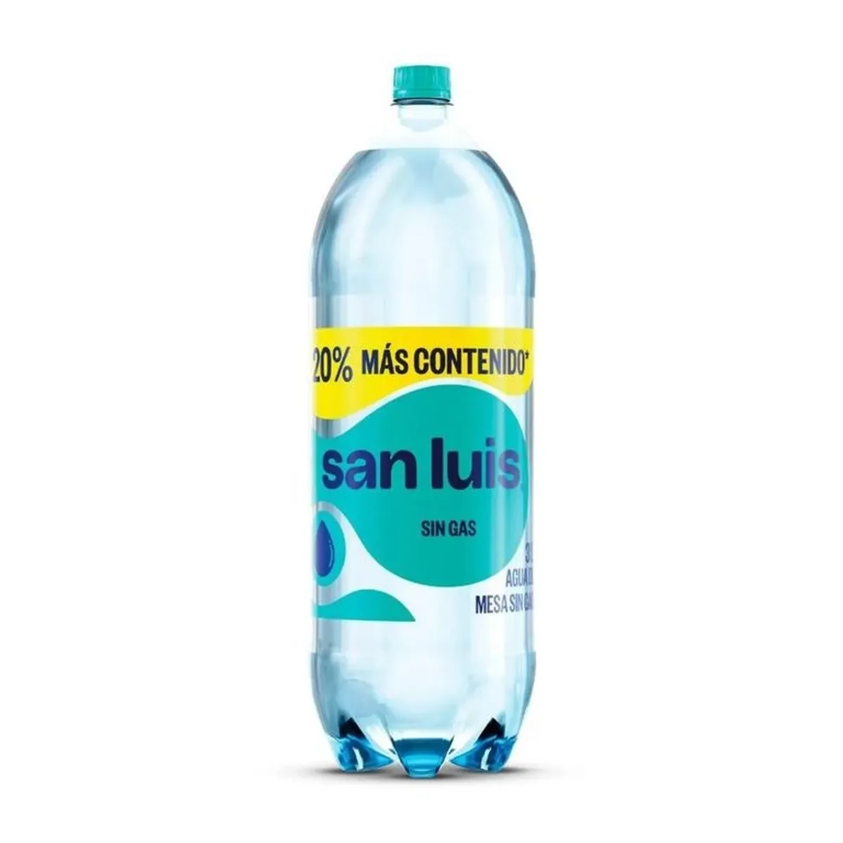 SAN LUIS - Agua San Luis Sin Gas Botella 3 L