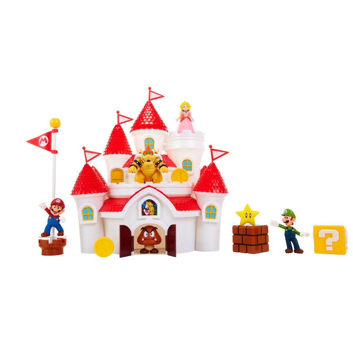 NINTENDO - Nintendo Castillo de Peach con Figuras