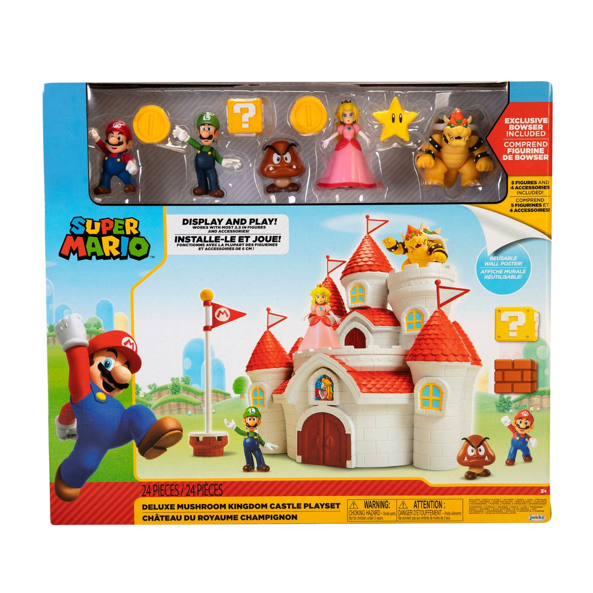 NINTENDO - Nintendo Castillo de Peach con Figuras