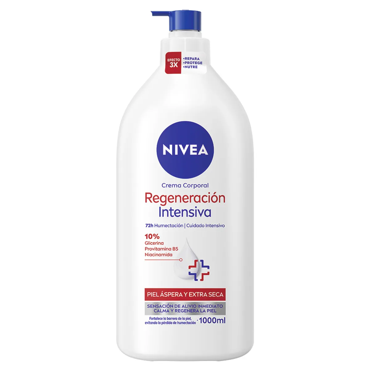 NIVEA - Crema Corporal Nivea Repair & Care Botella 1 L