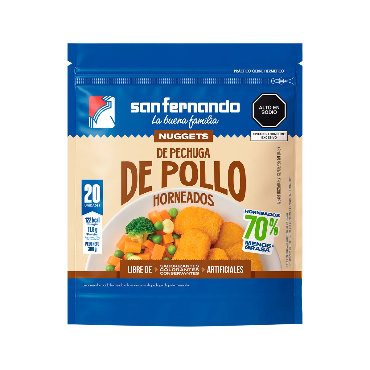 SAN FERNANDO - Nuggets Horneados San Fernando Bolsa 300 g