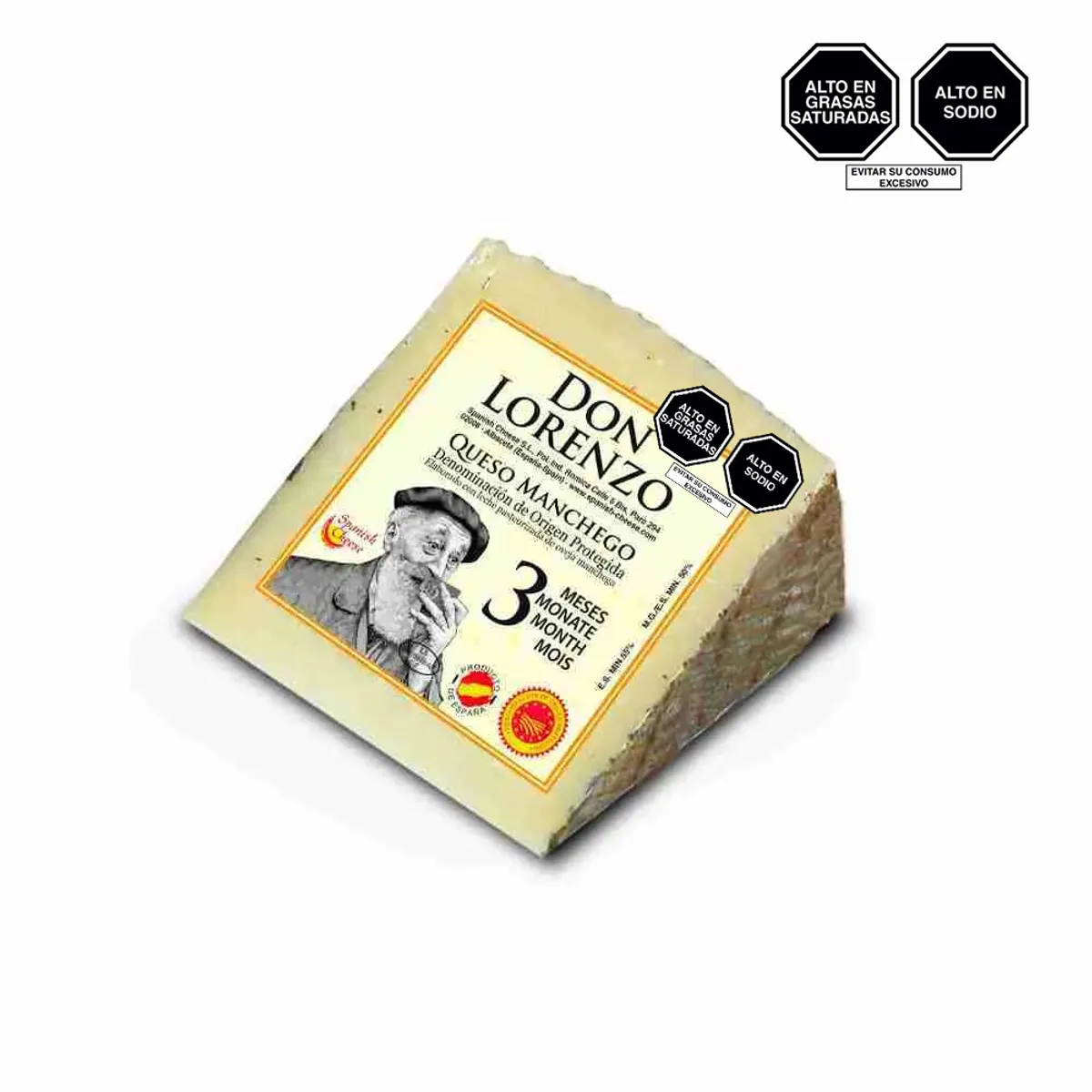 SPANISH CHEESSE S.L - Queso Manchego Oveja Madurado Spanish Cheese S.L Empaque 150 g