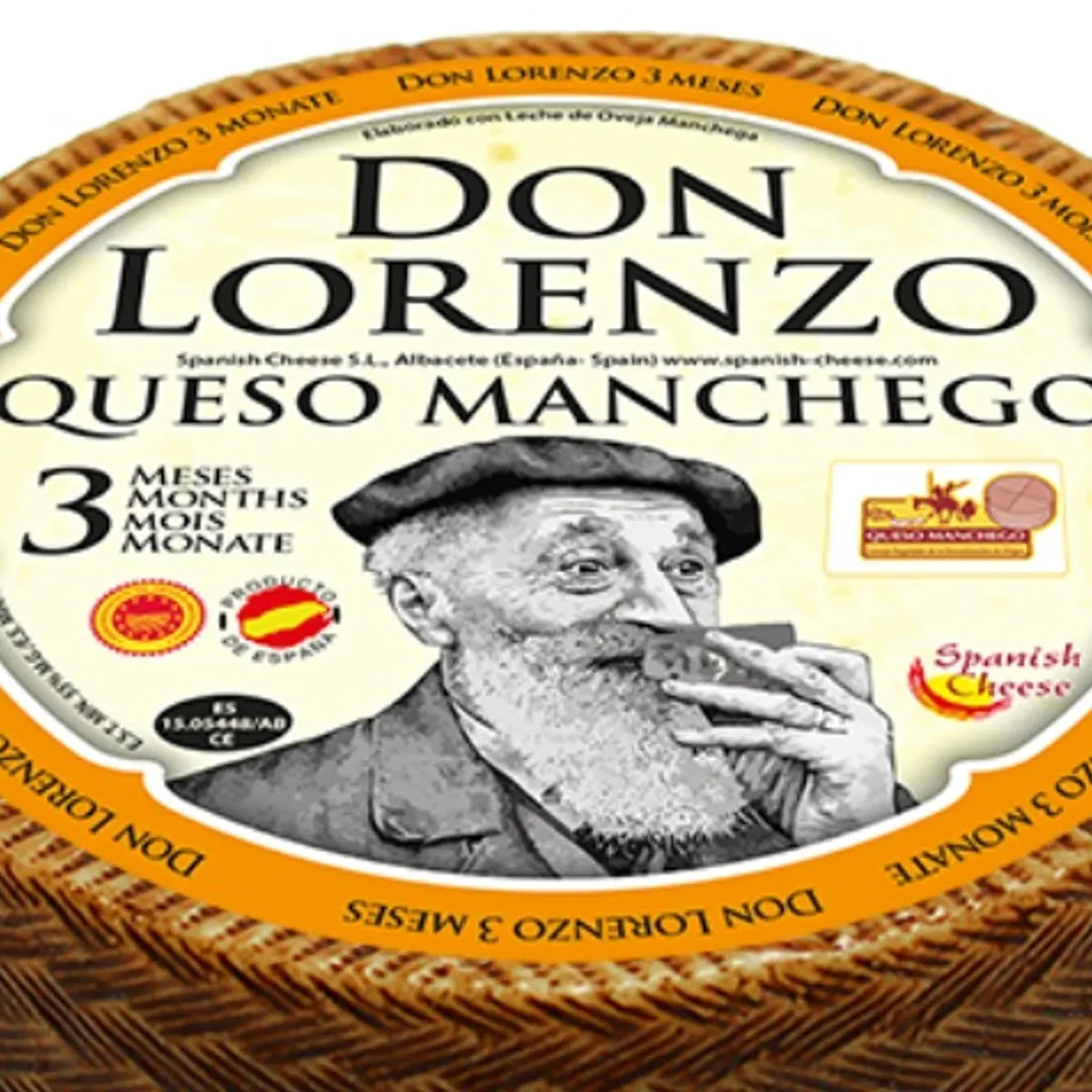 SPANISH CHEESSE S.L - Queso Manchego Oveja Madurado Spanish Cheese S.L Empaque 150 g