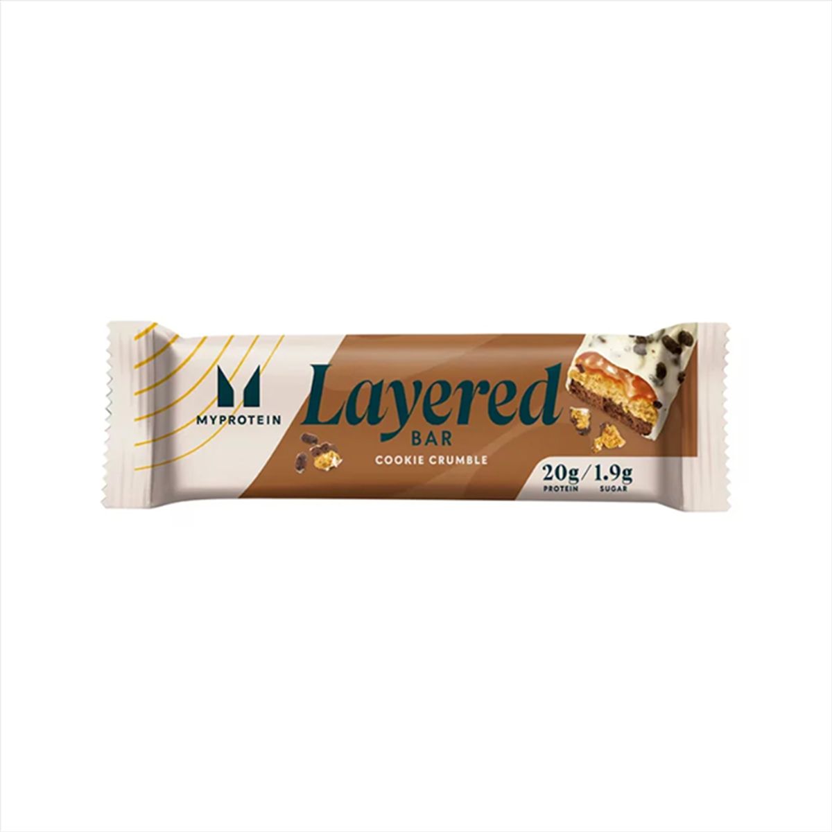 MYPROTEIN - Barra Proteica Layered MyProtein Cookie Empaque 20 g
