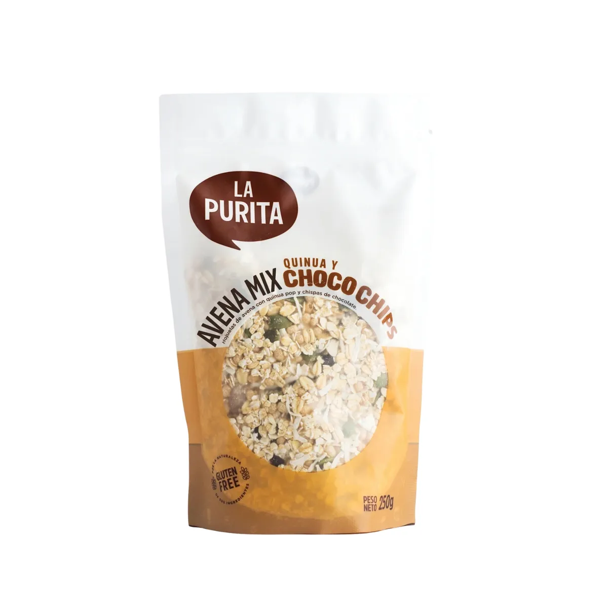LA PURITA - Avena Mix Quinua y Chocochips La Purita Doypack 250 g