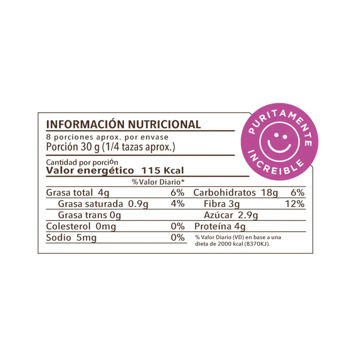 LA PURITA - Avena Mix Tutti Frutti La Purita Doypack 250 g