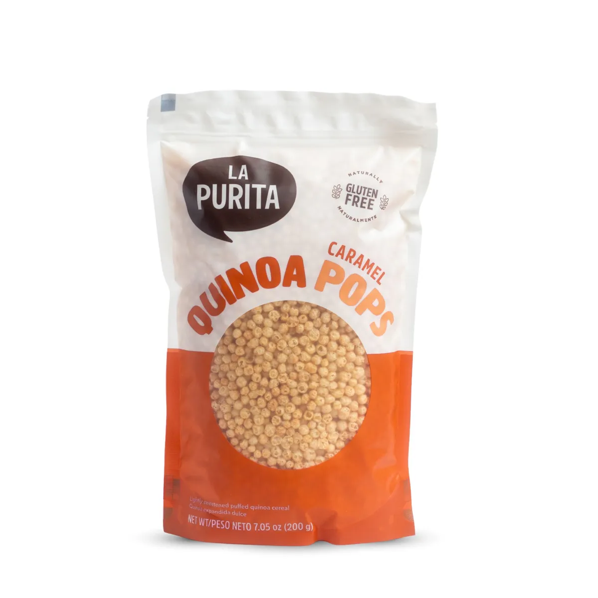 LA PURITA - Quinua Pops Caramelo La Purita Doypack 200 g