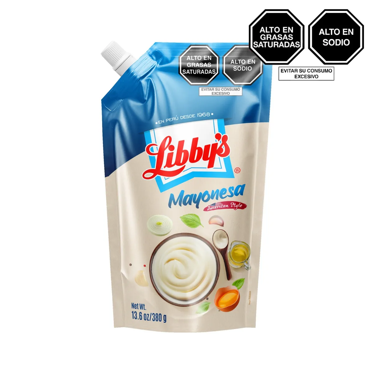 LIBBYS - Mayonesa Americana Libbys Doypack 380 g