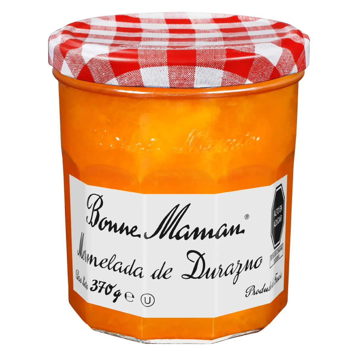 BONNE MAMAN - Mermelada Bonne Maman Durazno Pote 370 g
